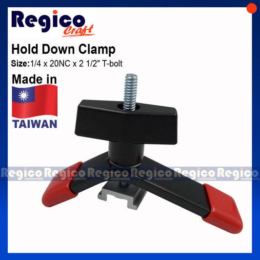 Regicocraft M8 x 75mm Hold Down Clamp with T-Bolt #92401