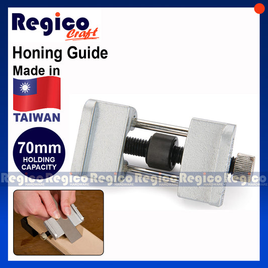 Regicocraft Honing Guide Metal Wood Plain & Chisel Sharpening Plane Fixed Angle Sharpener Grinding Chisel #00049