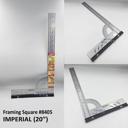 Milescraft Framing Try Square Metric Imperial