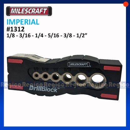 Milescraft Drill Block Woodworking Jig Accessory