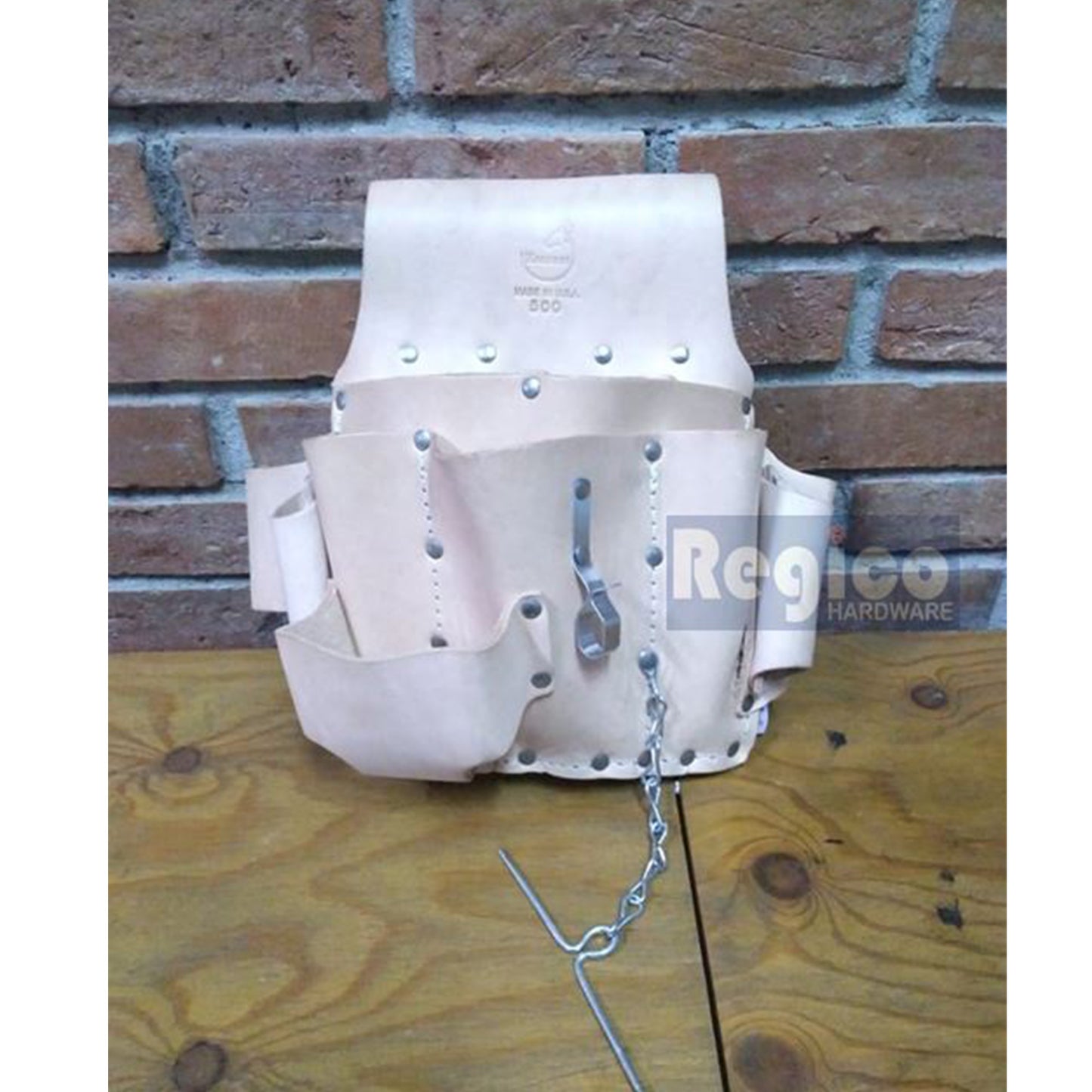 Kanroot Made in USA Top Grain Leather Electrician’s  Tool Pouch 500