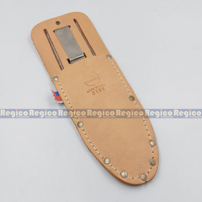 Kanroot Made in USA Top Grain Leather Knife Tool Pouch with Belt Clip 518x