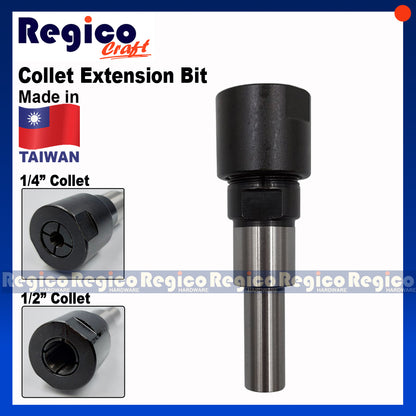 Regicocraft 1/2 Shank Collet Extension Bit #97701 #00977