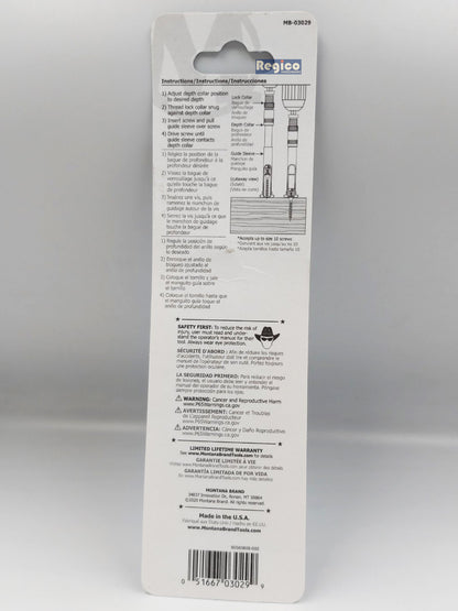 Montana MB-03029 Adjustable Depth Stop Screw Guide