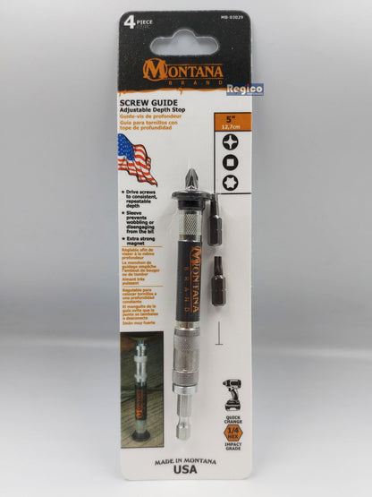 Montana MB-03029 Adjustable Depth Stop Screw Guide