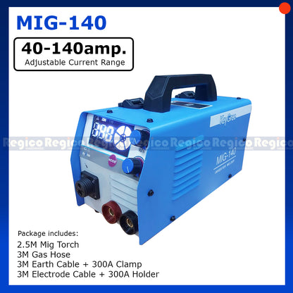 Keygree MIG Welding Machine One 1 Phase 220v x 60Hz MIG-140 MIG-160 MIG-200