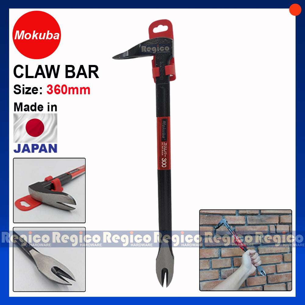 MOKUBA Japanese Claw Bar Prying Bar Crowbar