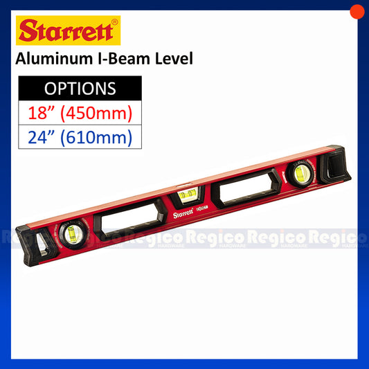Starrett 24 inches Aluminum 1-Beam Magnetic Level KLIX24 KLIX18