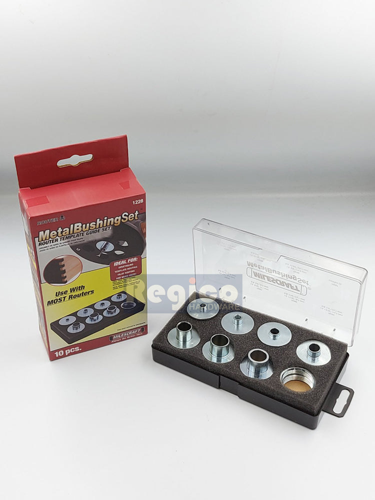 Milescraft 30.2mm Metal Bushing Set for Router Sub Base