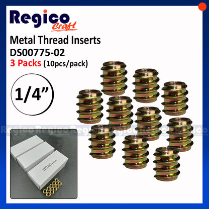 Regicocraft Metal Thread Inserts & T-Handle Wrench