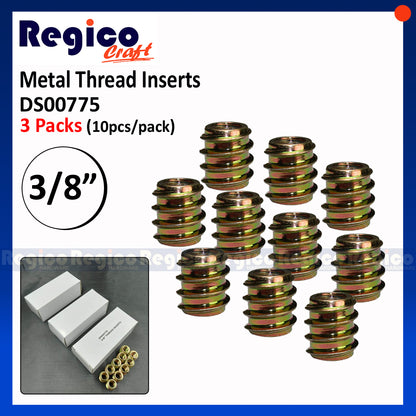 Regicocraft Metal Thread Inserts & T-Handle Wrench