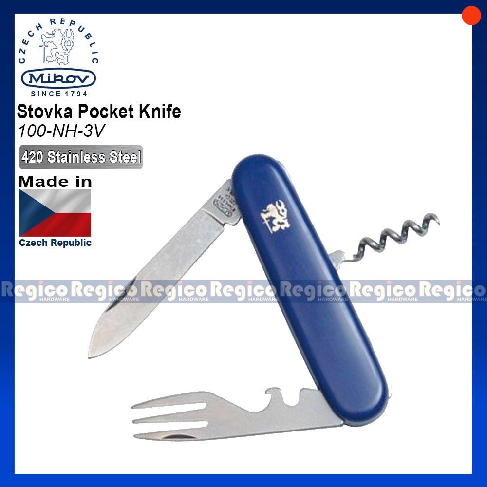 Mikov Stovka Survival Utility Folding Pocket Multitool