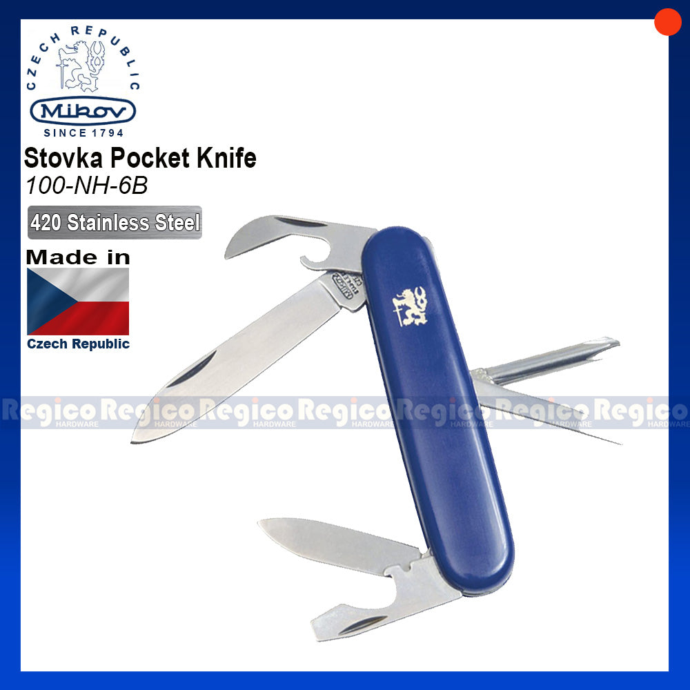 Mikov Stovka Survival Utility Folding Pocket Multitool