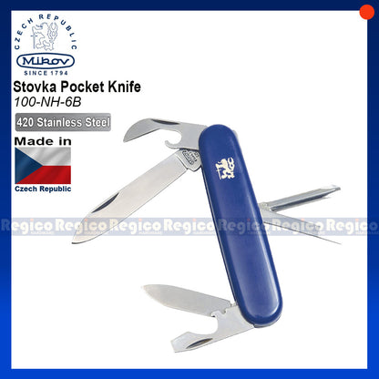 Mikov Stovka Survival Utility Folding Pocket Multitool