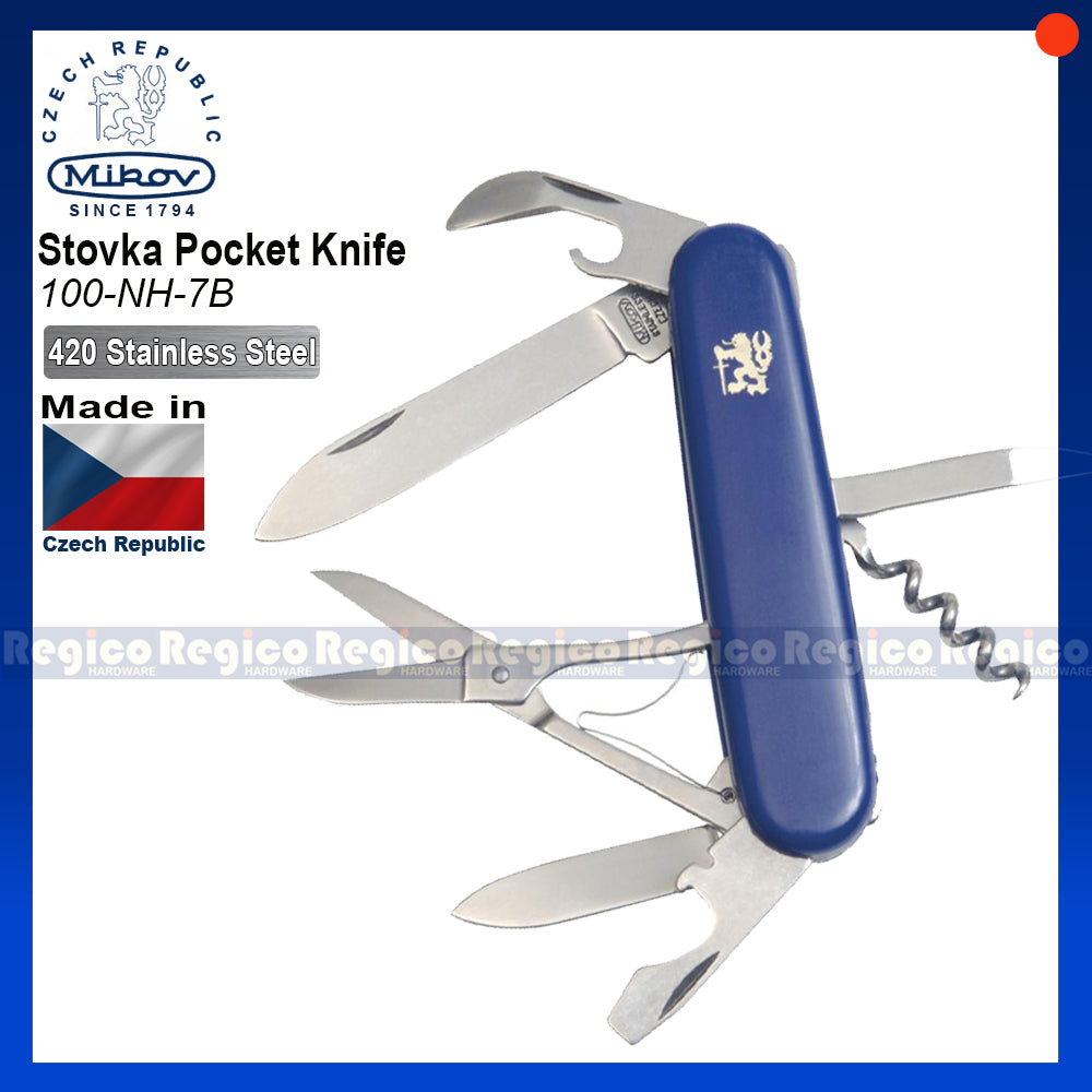 Mikov Stovka Survival Utility Folding Pocket Multitool