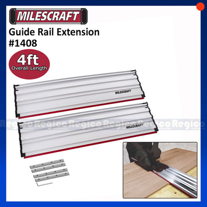Milescraft 4ft Track Saw Guide Rail Extension 1408