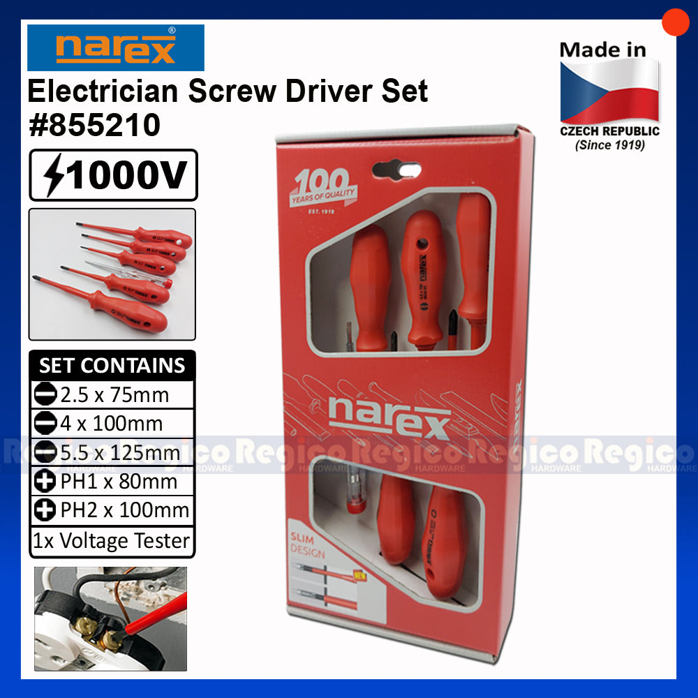 Narex Electrician Screwdriver Set #855210