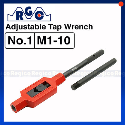RGC Adjustable Tapping Wrench Hand Tap Tool Tap Wrench