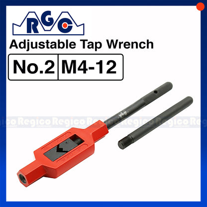 RGC Adjustable Tapping Wrench Hand Tap Tool Tap Wrench