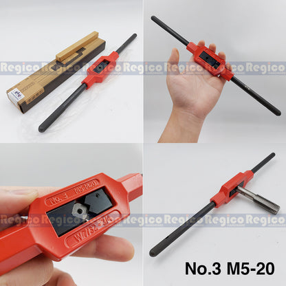 RGC Adjustable Tapping Wrench Hand Tap Tool Tap Wrench