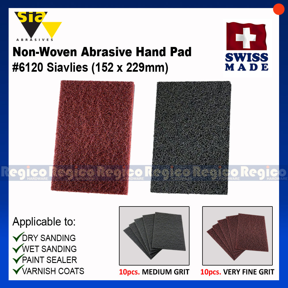 SIA Fleece Non-Woven Abrasive Hand Pad Siavlies Siafleece #6120