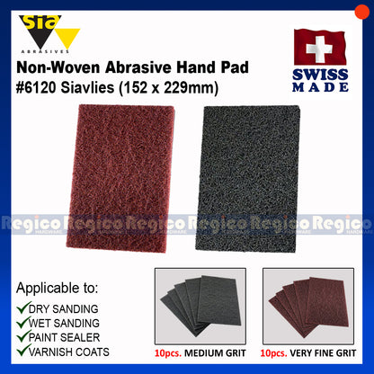SIA Fleece Non-Woven Abrasive Hand Pad Siavlies Siafleece #6120