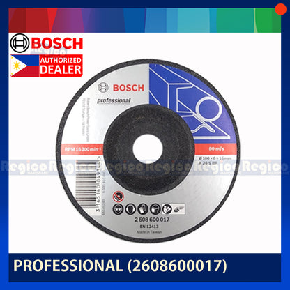 BOSCH 4" 100mm Grinding Disc for Angle Grinder Bosch Accessories