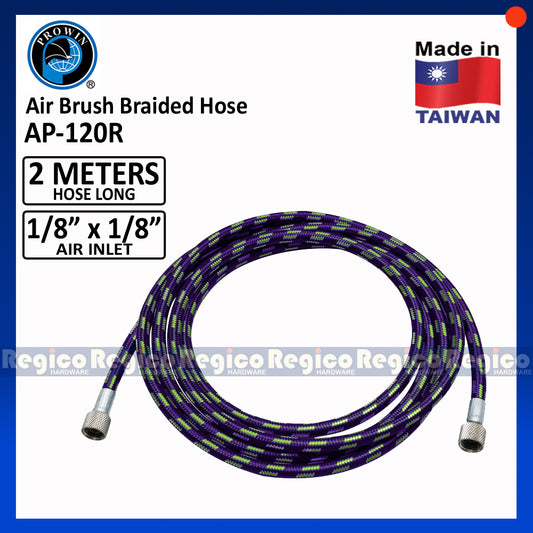 PROWIN 2 meters Air Brush Braided Hose AP-120R