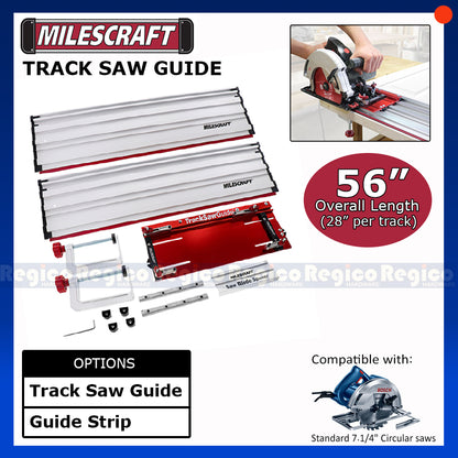 Milescraft 56 inches 4.5 ft Track Saw Guide Rail Extension #1409