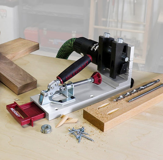 Milescraft Pocket Jig 400 #1327 Woodworking Pocket Hole Jig Set