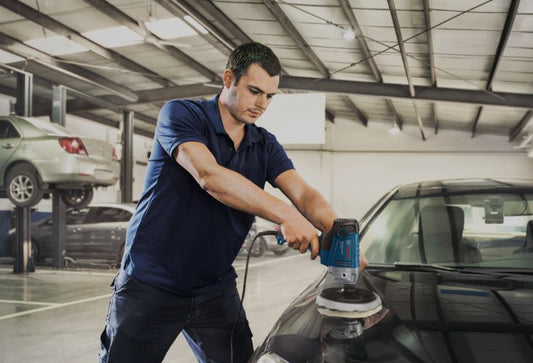 BOSCH GPO 950 180mm 7" Vertical Car Polisher Bosch Blue Line