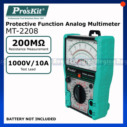 Proskit Analog Multi Meter Tester Multimeter Multitester Voltmeter Ammeter MT-2208