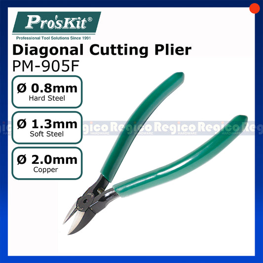 ProsKit 128mm Diagonal cutting cutter Pliers PM-905F