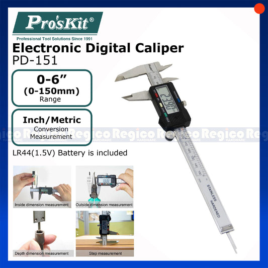 ProsKit Electronic Digital Caliper PD-151