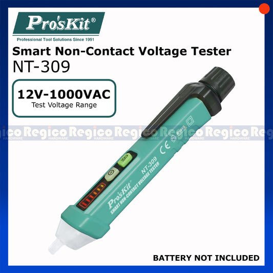 Proskit 12v 1000v CAT III Smart Non-Contact Voltage Tester  Lineman Electrician Tools NT-309