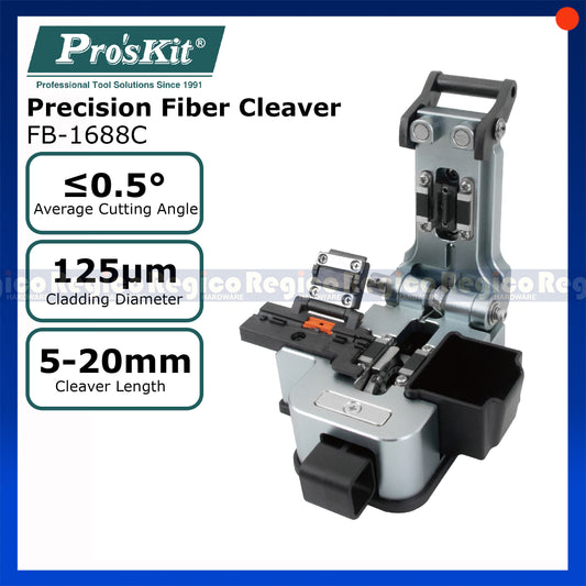 Proskit Precision Fiber Cutter Tool Kit Cleaver FB-1688C