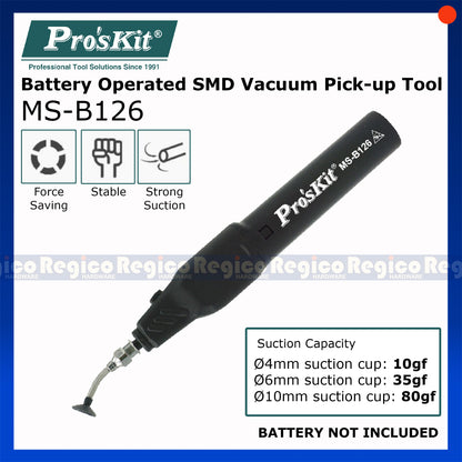 Proskit Anti static Vacuum Suction Pen Electronics Repair Tools  MS-B126
