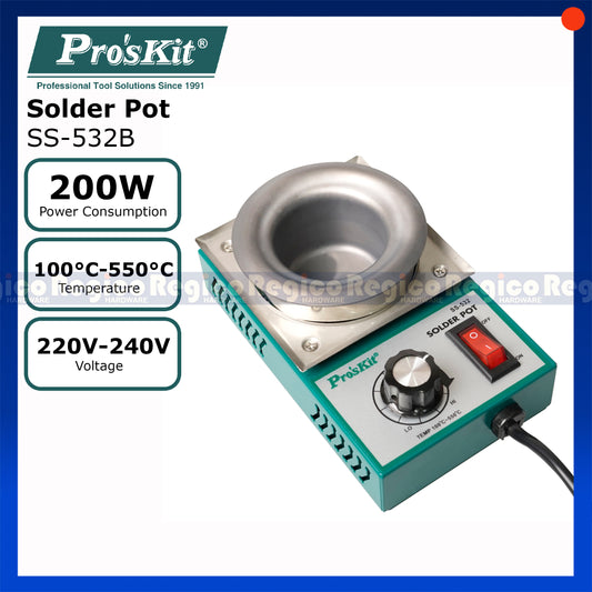 Proskit 200w Soldering Iron Pot Variable Speed SS-532B
