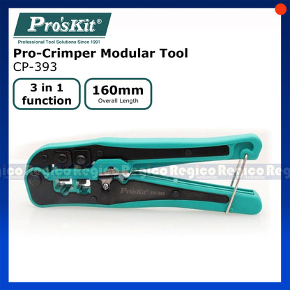Proskit 8P 6P 4P Pro Crimper Modular Tool CP-393