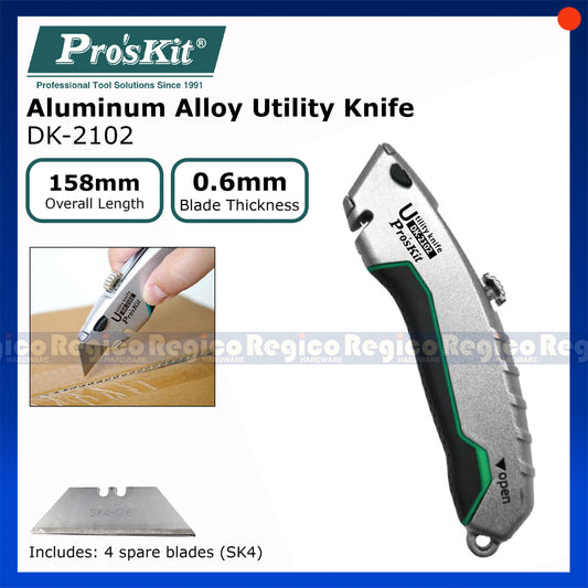 Proskit Aluminum Alloy Utility Cutter DK-2102