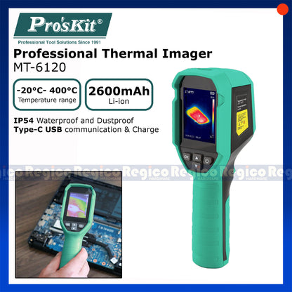 Proskit -20C to 400C Professional Thermal Imager Camera MT-6120