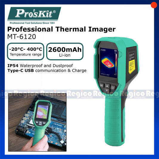 Proskit -20C to 400C Professional Thermal Imager Camera MT-6120