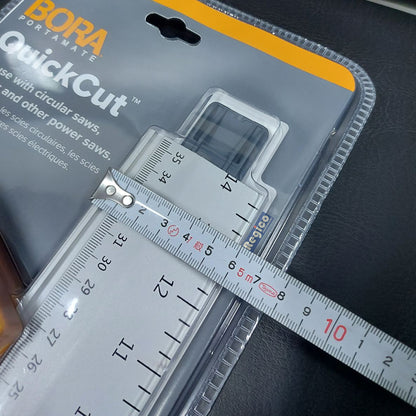 BORA QuickCut Circular Saw Guide with Rail & Angle Assist Woodworking Track Saw System 530416