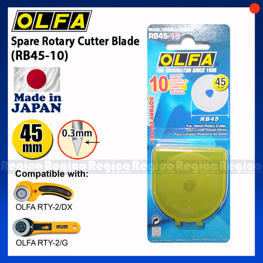 OLFA Spare Rotary Cutter Blade (RB45-10)