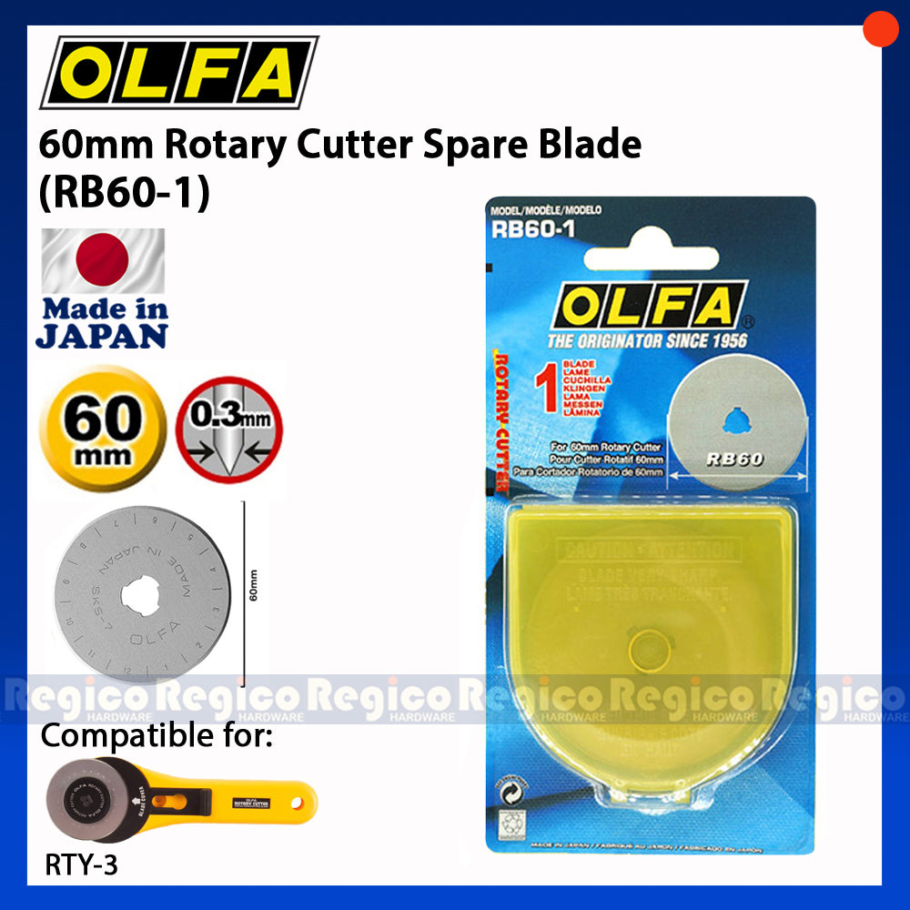 OLFA Spare/Cutter Blade (RB60-1)
