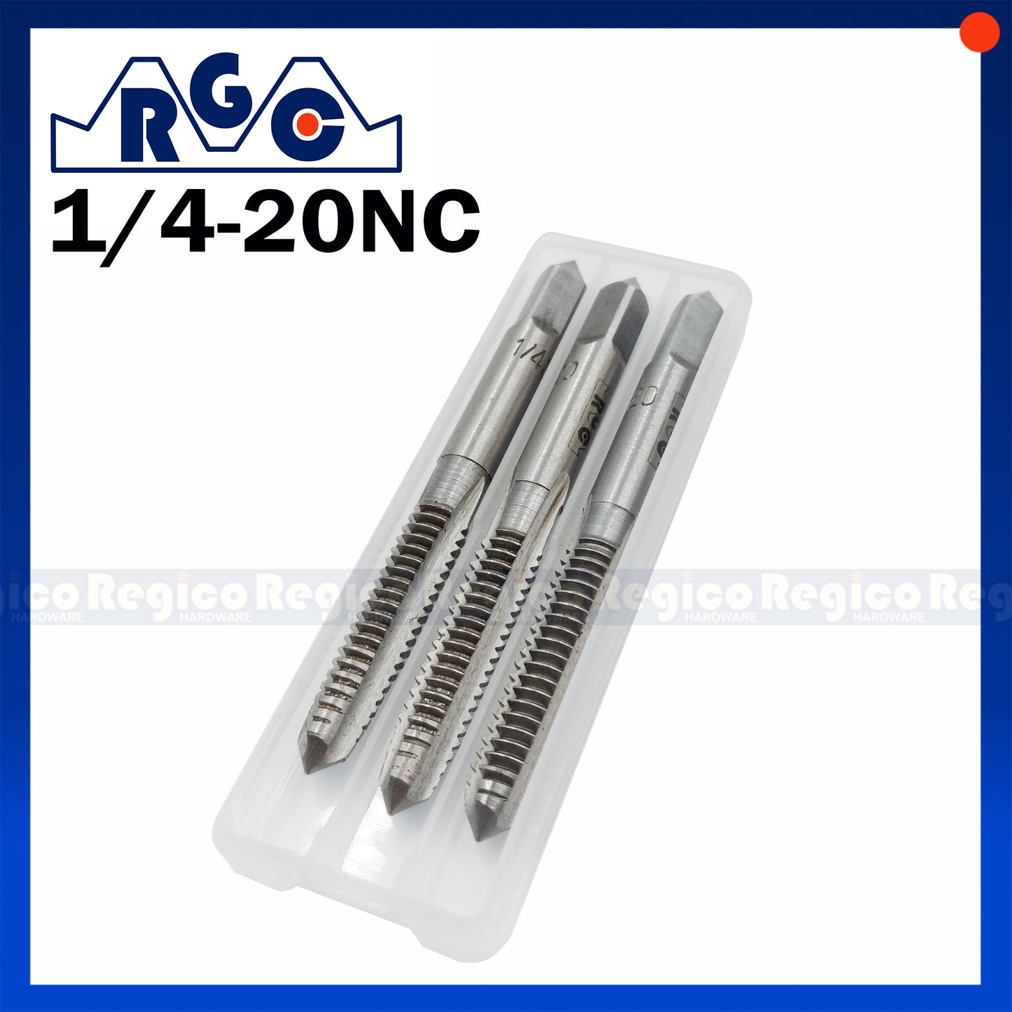 RGC Imperial Carbon Steel Threaded Hand Tap Tapping Tool