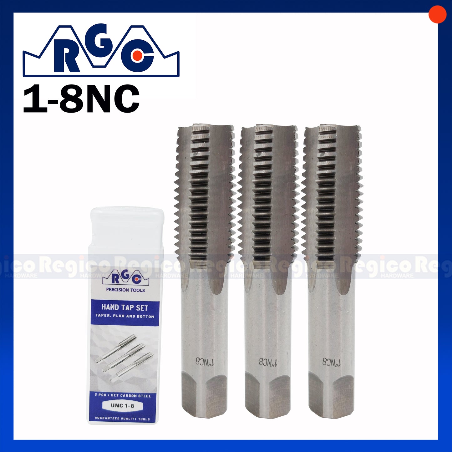 RGC Imperial Carbon Steel Threaded Hand Tap Tapping Tool