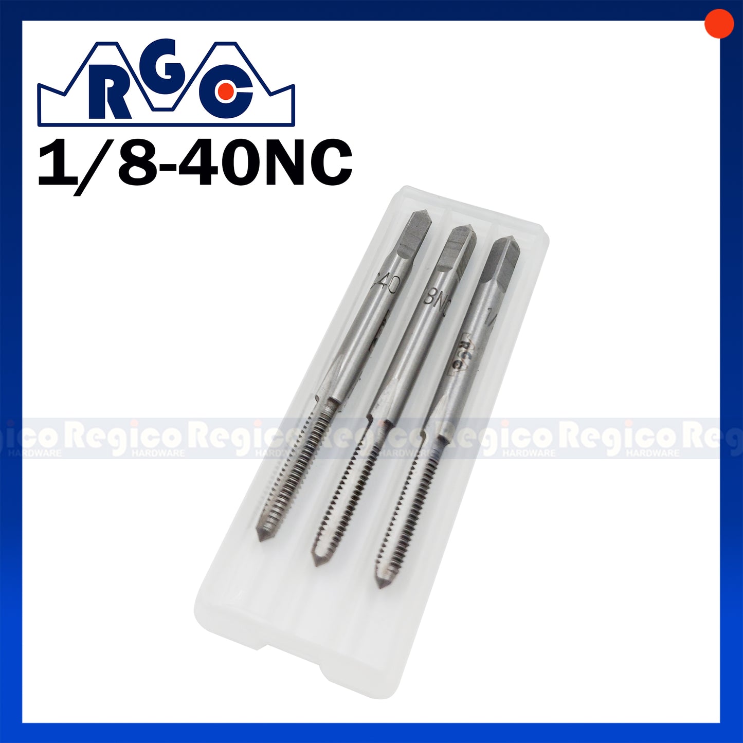 RGC Imperial Carbon Steel Threaded Hand Tap Tapping Tool