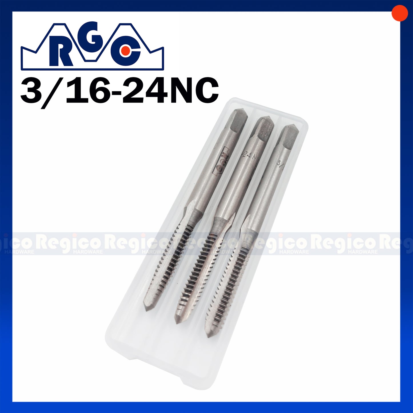 RGC Imperial Carbon Steel Threaded Hand Tap Tapping Tool