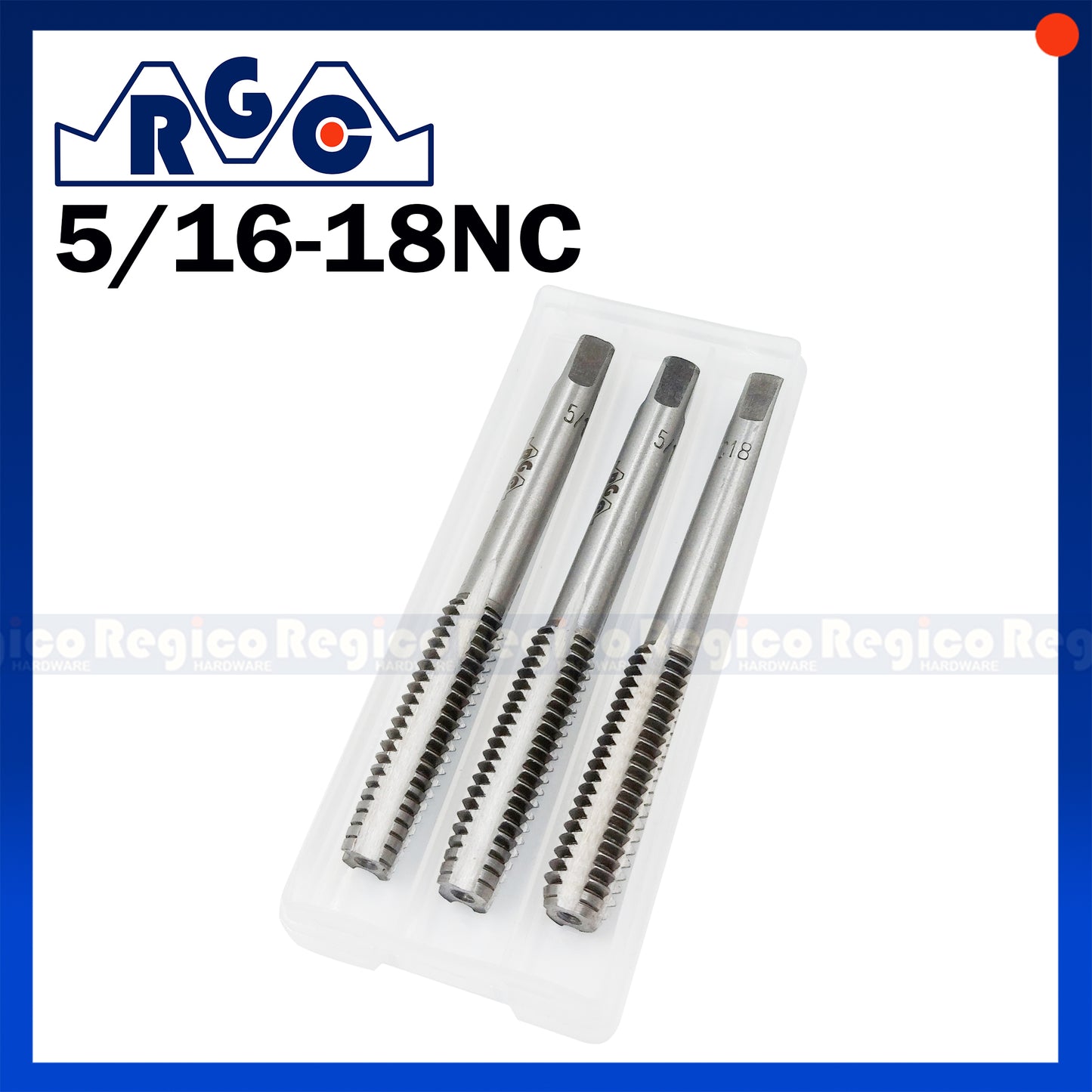 RGC Imperial Carbon Steel Threaded Hand Tap Tapping Tool